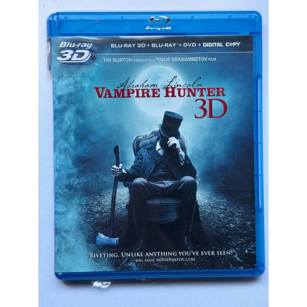 Abraham Lincoln Vampire Hunter Blu-ray 3D